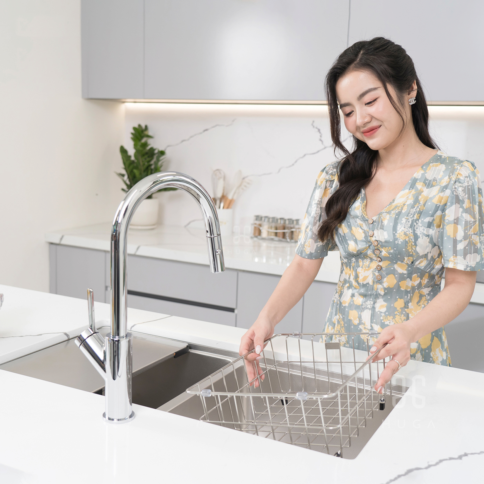 Vòi rửa chén dây rút ponte chrome, Ponte chrome, Vòi rửa konox, vòi rửa ponte, vòi nước rửa chén, vòi rửa bát nóng lạnh, vòi nước rửa bát, vòi rửa chén ponte chrome konox, vòi bếp ponte chrome, vòi rửa chén ponte,