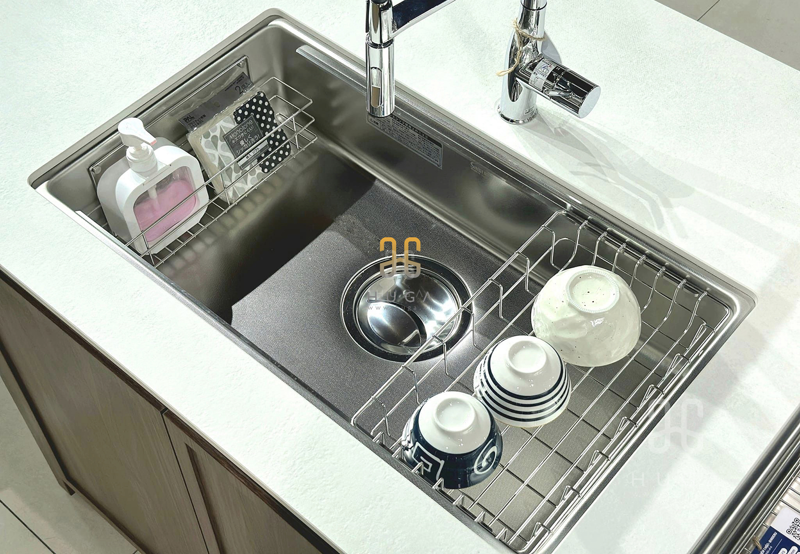 Chậu rửa chén nhật shigeru hạt sần LE JSN-K 3F FS, Chậu rửa chén 1 hố nhật, Chậu rửa chén nhật Shigeru hạt sần, Chậu rửa bát nhật Shigeru hạt sần, LE JSN-K 3F FS, chậu rửa chén nhật, chậu rửa bát, chậu rửa shigeru, chậu rửa chén nhật shigeru, chậu rửa chén một hộc, chậu rửa bát 1 hố loại to, mẫu chậu rửa lớn, chậu rửa chén cao cấp