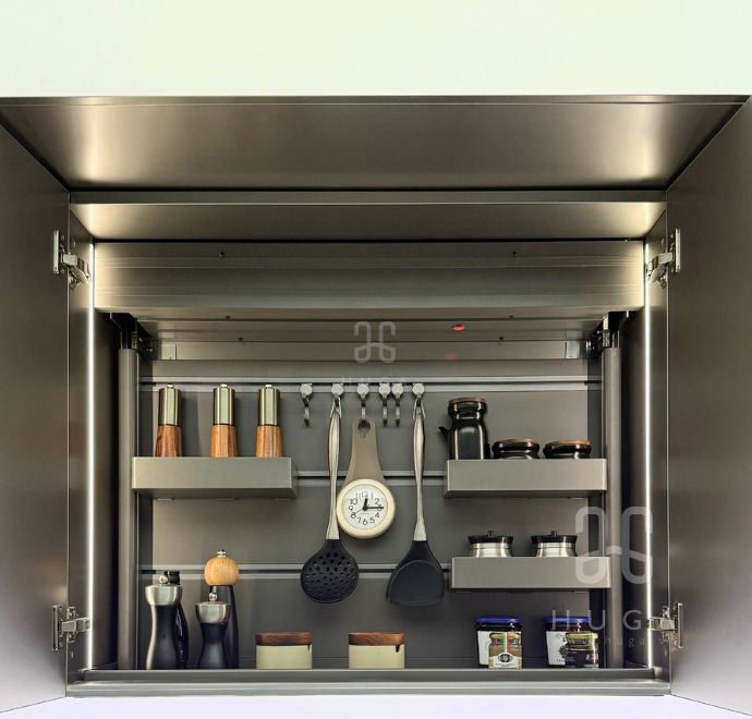 Giá gia vị nâng hạ điện,  Giá gia vị nâng hạ điện HIGOLD Star Move Pro, Giá gia vị nâng hạ điện, Giá nâng hạ gia vị 2 tầng, kệ gia vị, kệ gia vị đa năng, giá gia vị, phụ kiện tủ bếp trên, kệ gia vị tủ trên, phụ kiện nâng hạ tủ trên, Giá nâng hạ gia vị 2 tầng dành cho tủ bếp trên