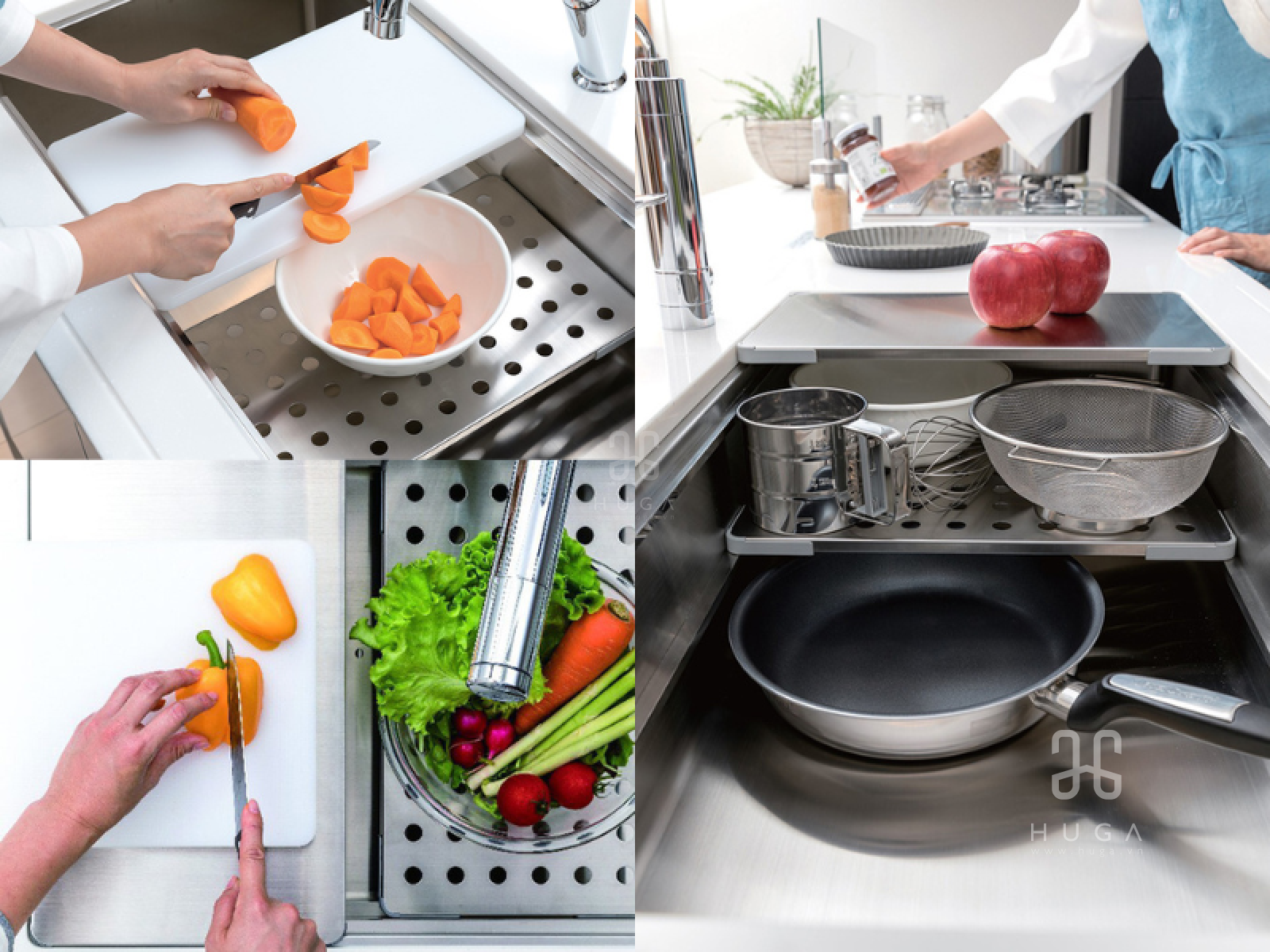 Ưu điểm của chậu 1 hố loại to