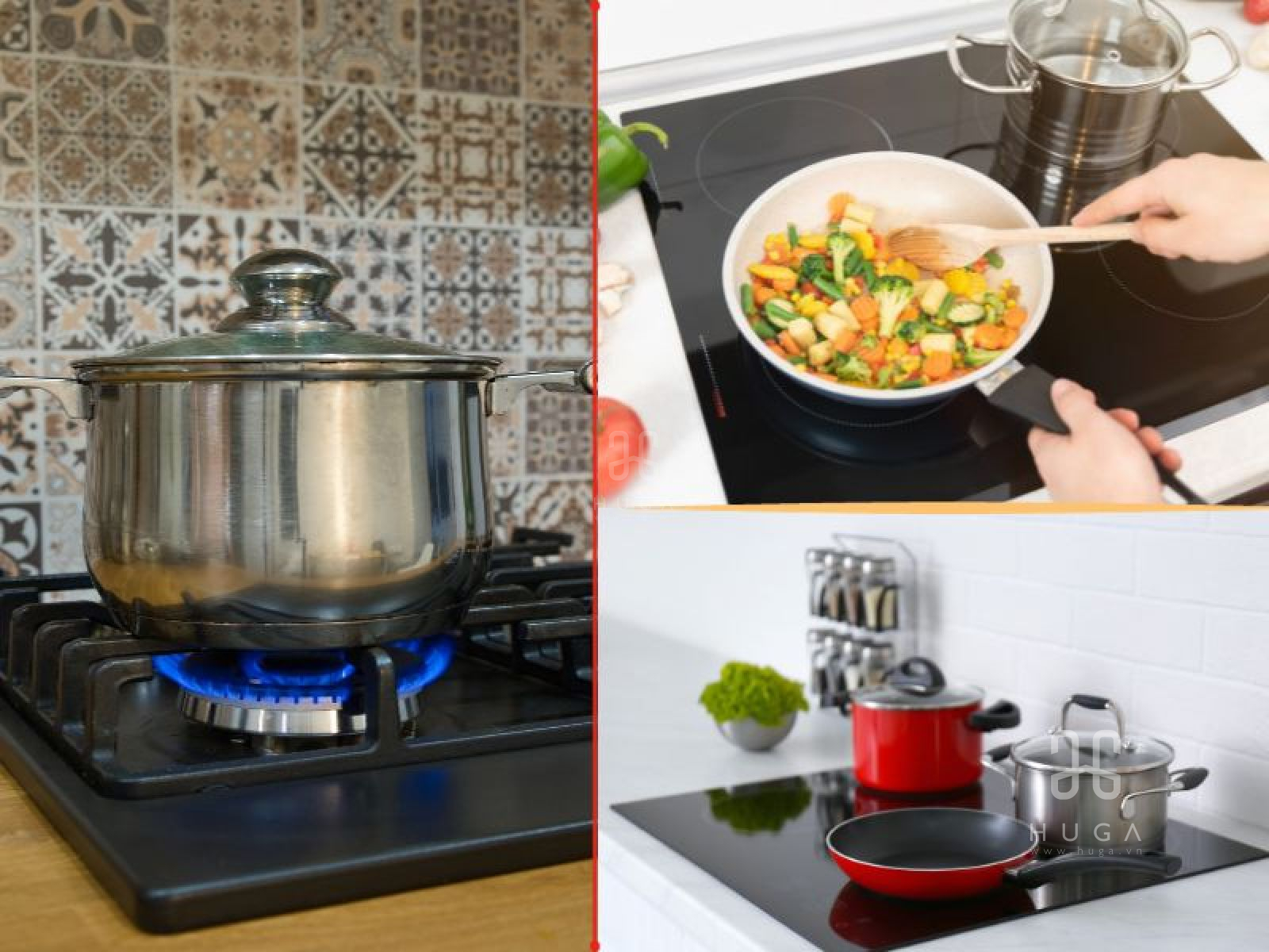 Giải đáp những thắc mắc khi bạn có ý định chuyển đổi từ bếp ga sang bếp từ