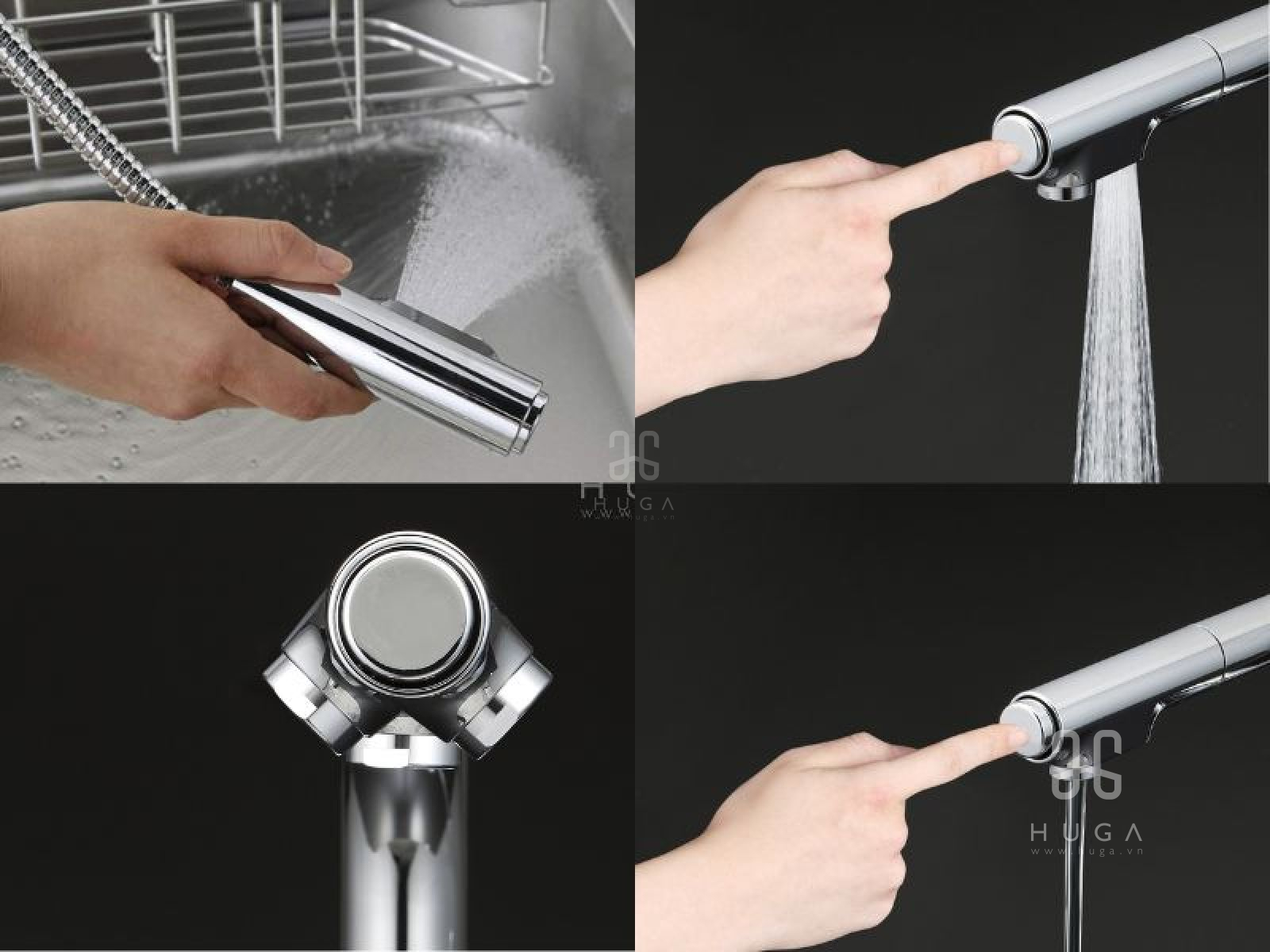 mẫu vòi rửa chén Nhật kvk được ưa chuộng