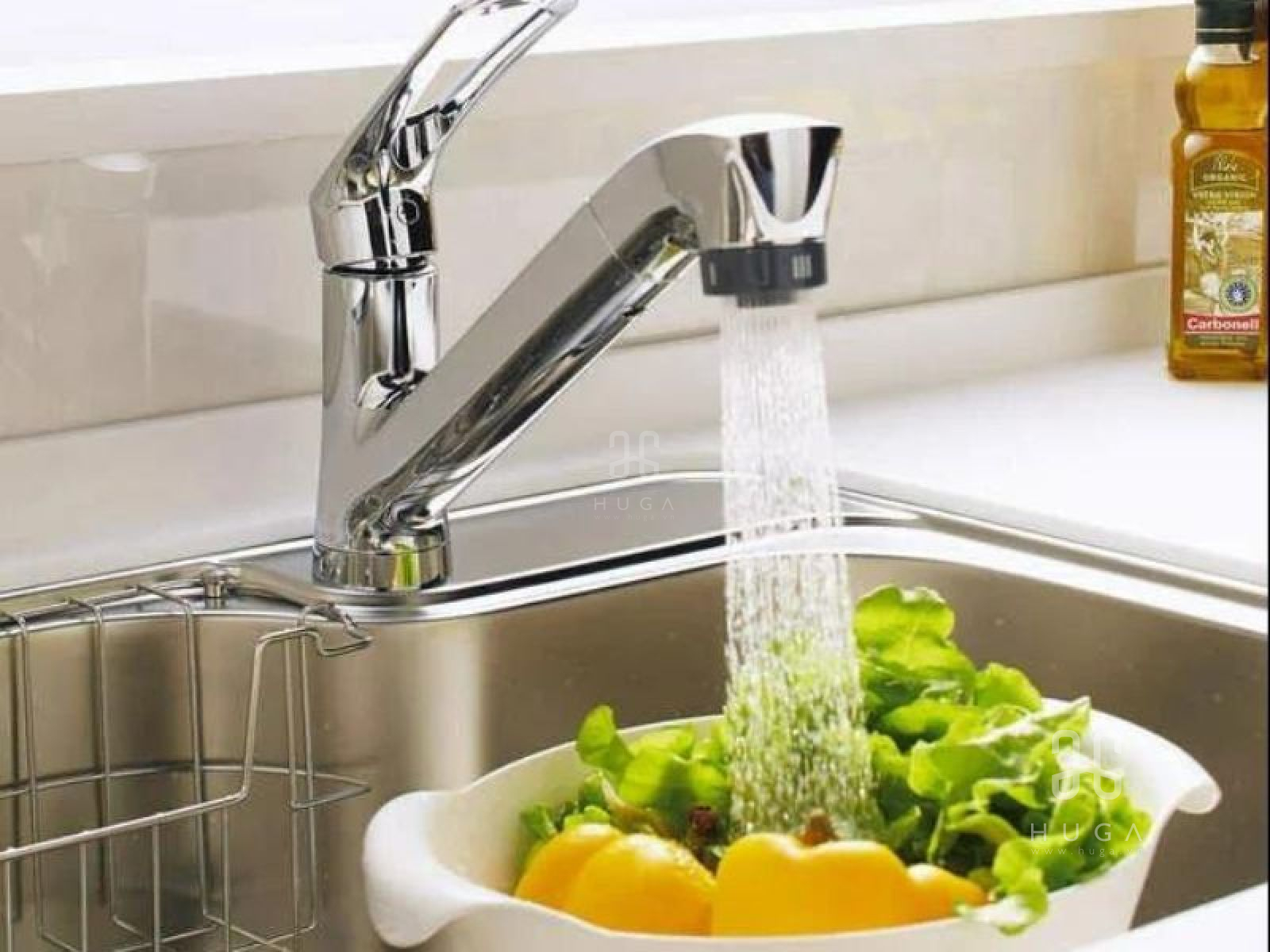 Vòi rửa chén hoa sen