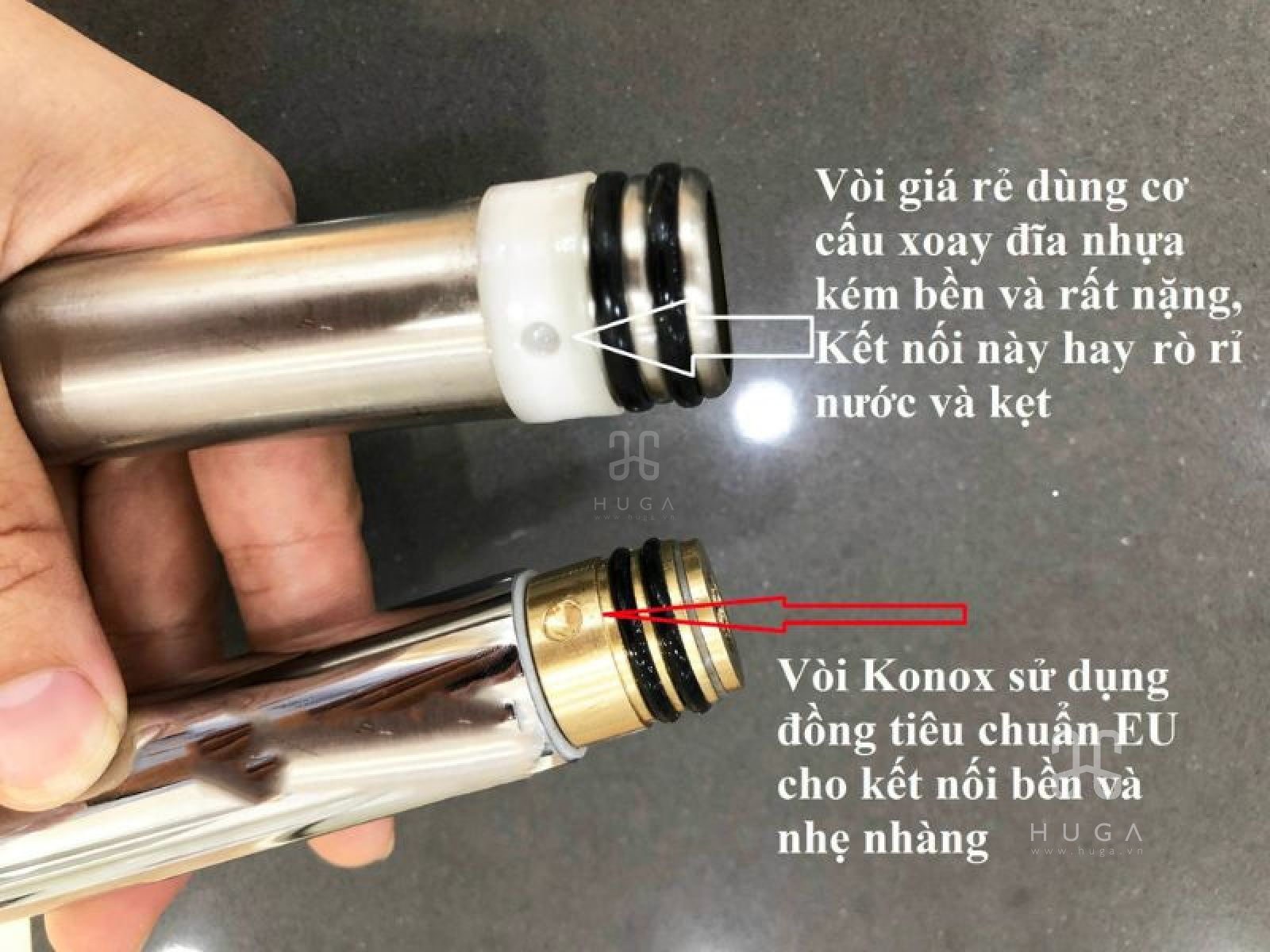 Kinh nghiệm chọn mua vòi rửa chén. 
