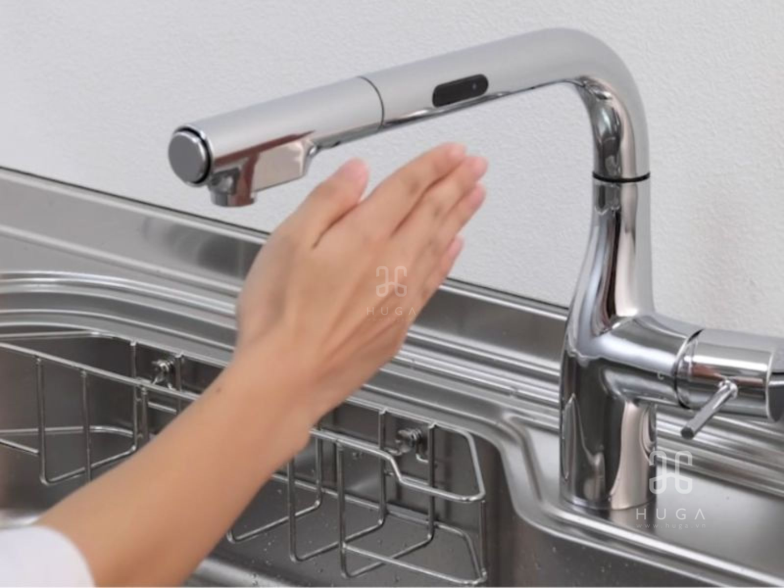 Vòi rửa chén cảm ứng 