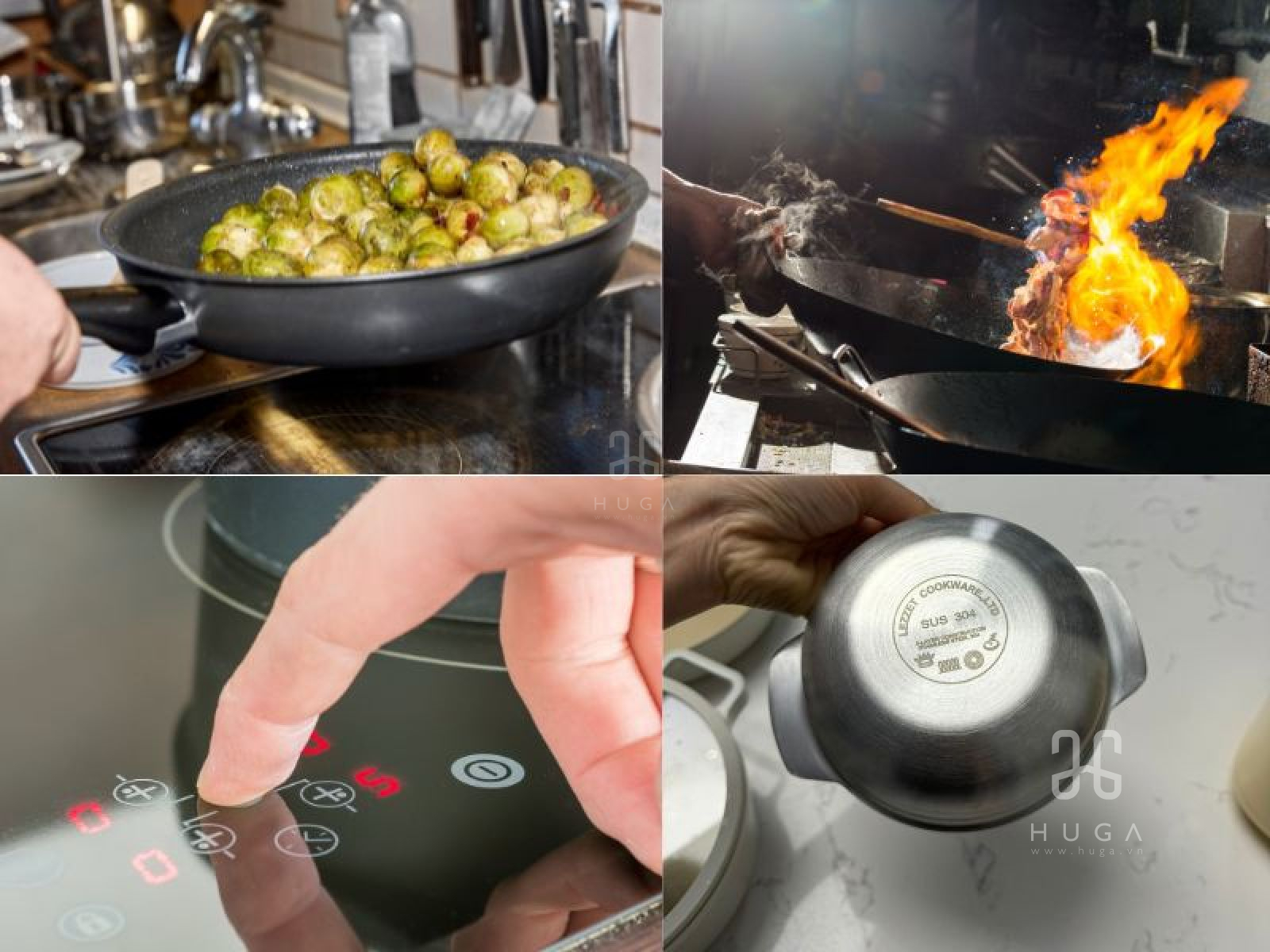 Cách khắc phục nồi bị đen đáy khi sử dụng bếp từ