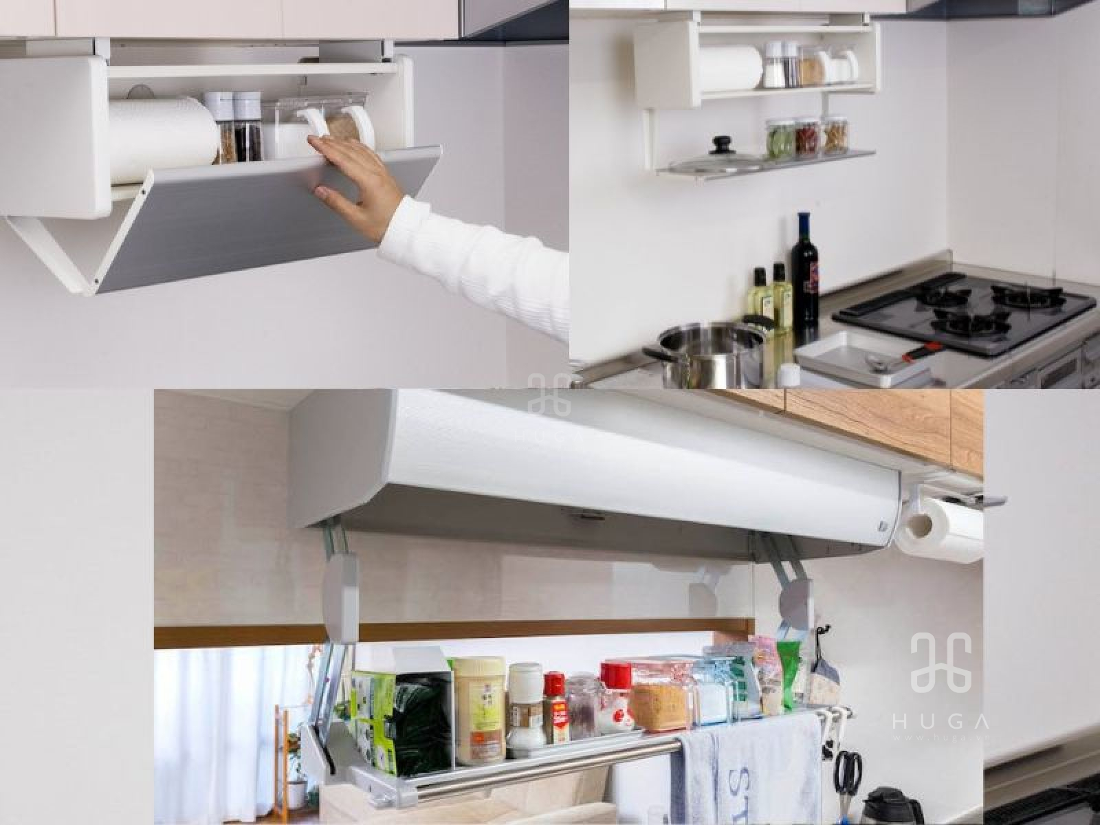 5 Giải pháp tối ưu chỗ để lọ gia vị tiện lợi cho tủ bếp