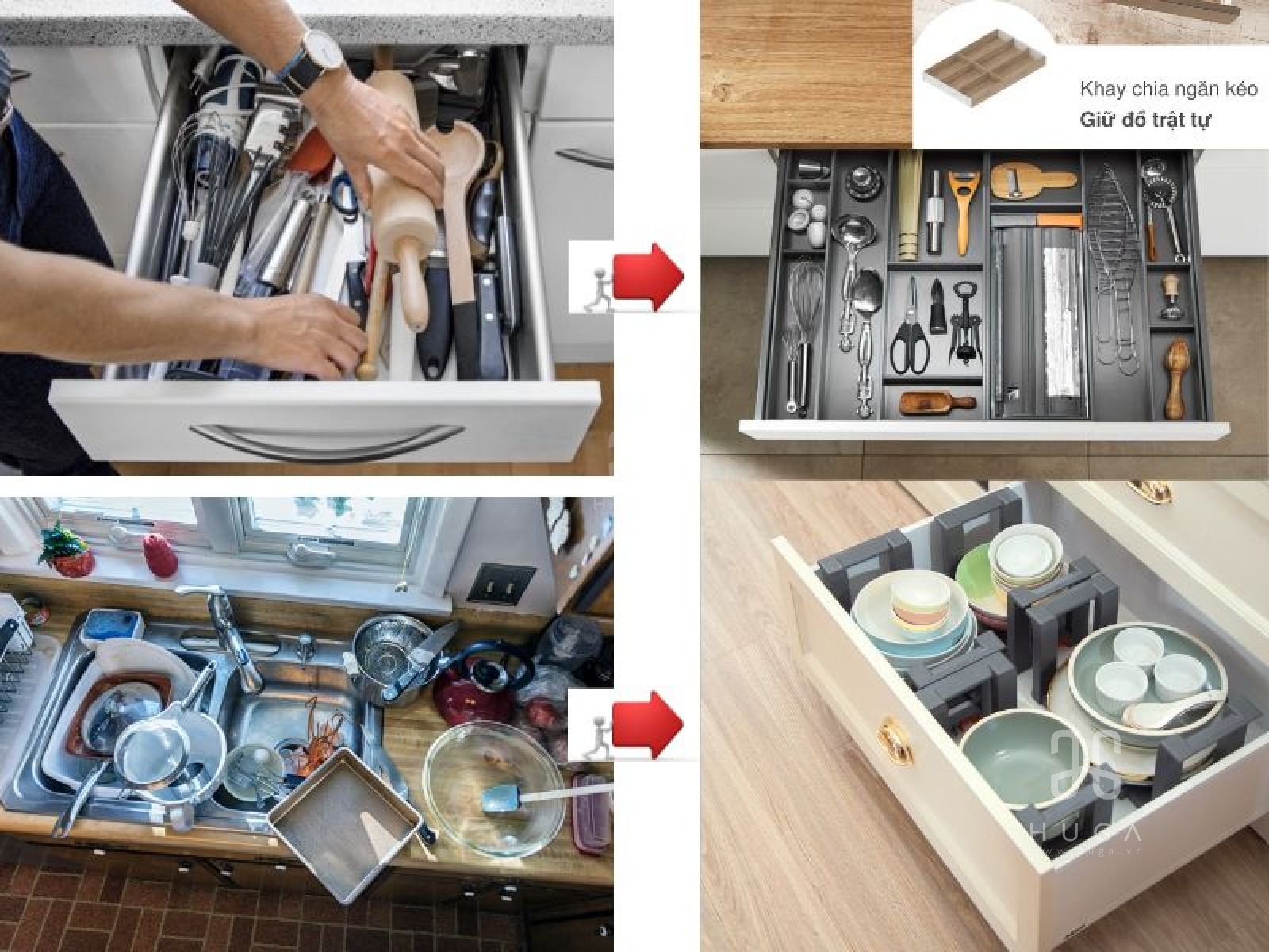 5 giải pháp Blum hiệu quả trong tủ bếp 