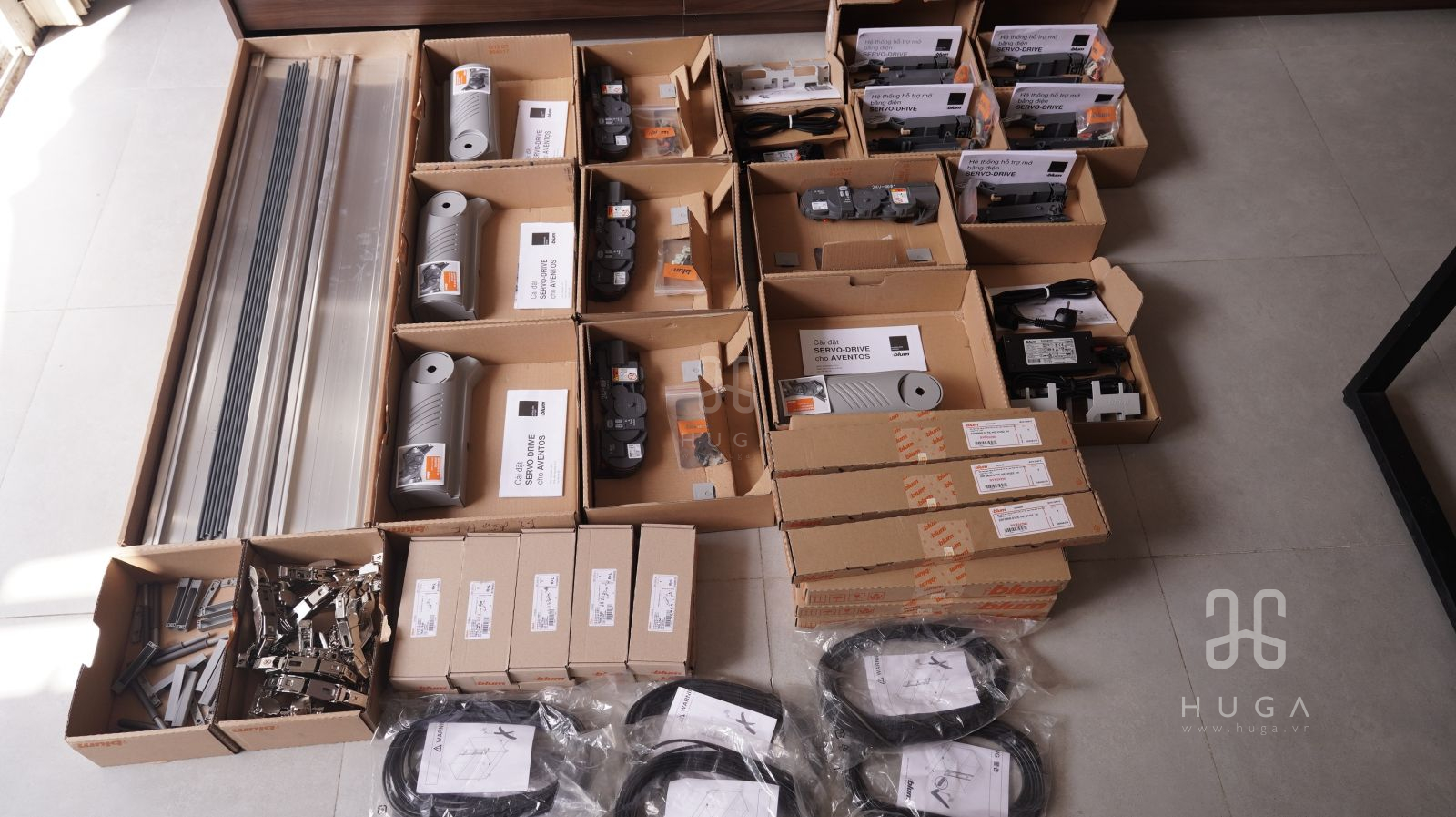 phụ kiện Blum điện Servo-Drive