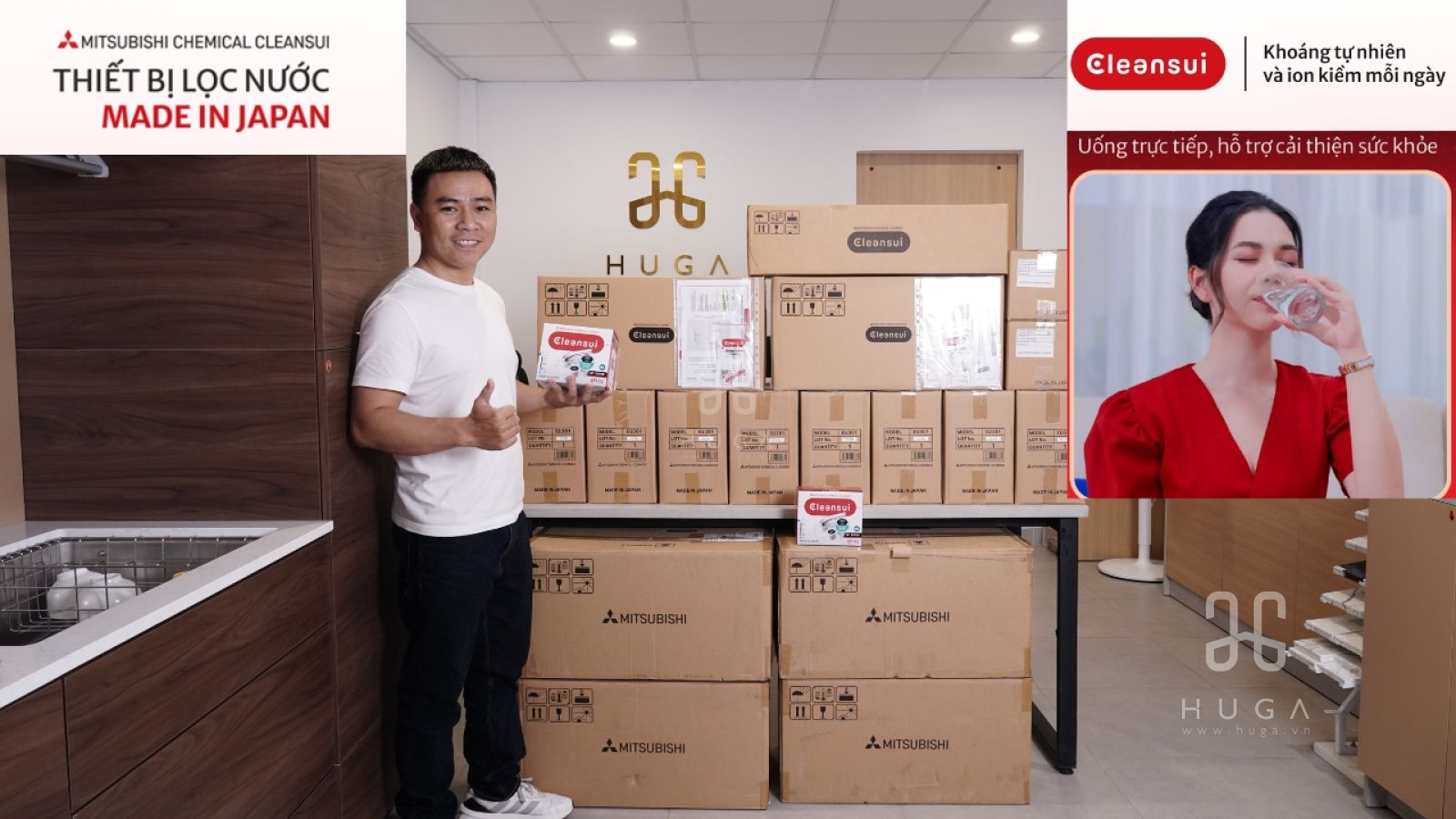 Mua máy lọc nước Cleansui Mitsubishi ch&iacute;nh h&atilde;ng tại Đ&agrave; Nẵng