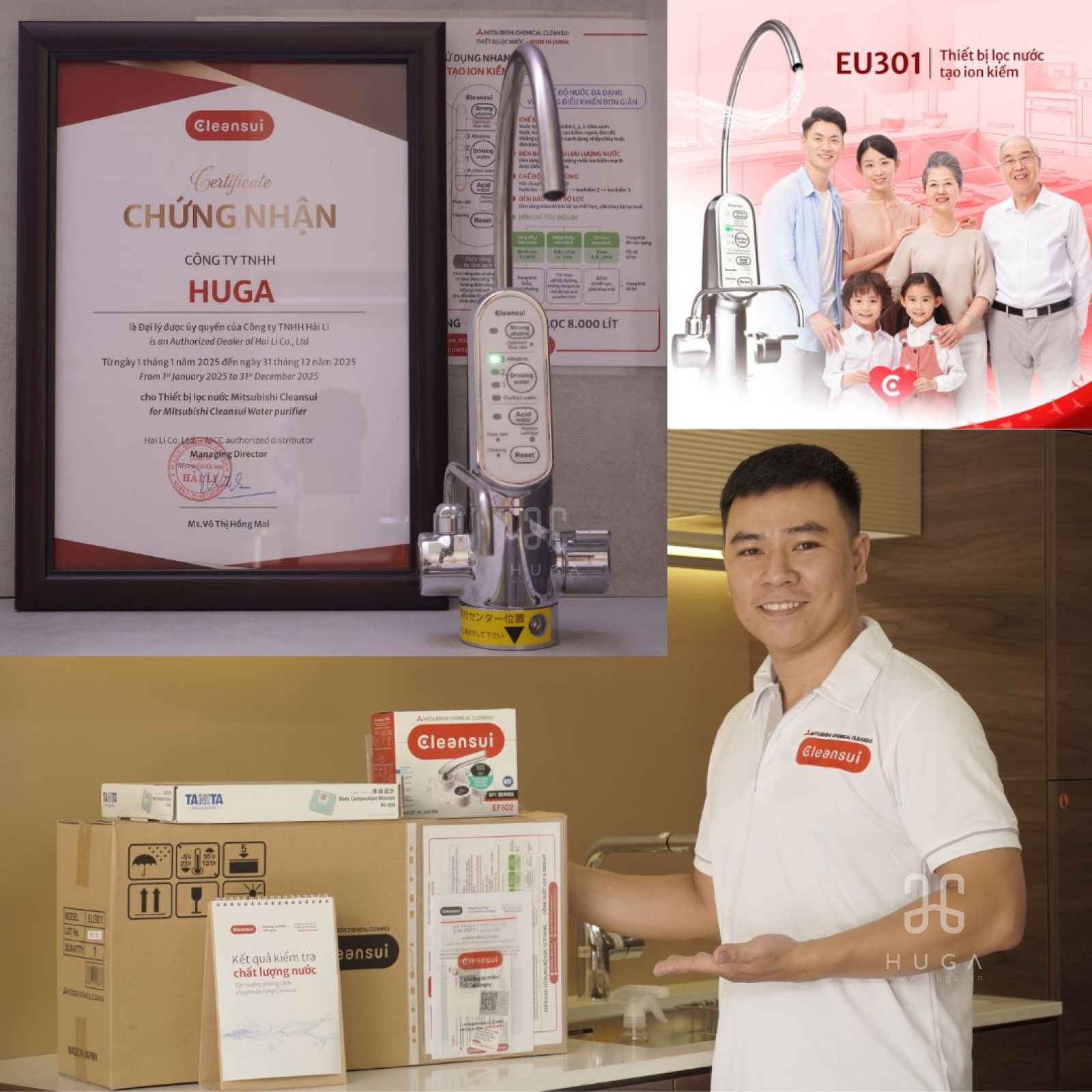 đại lí cleansui tại đà nẵng - huga.vn