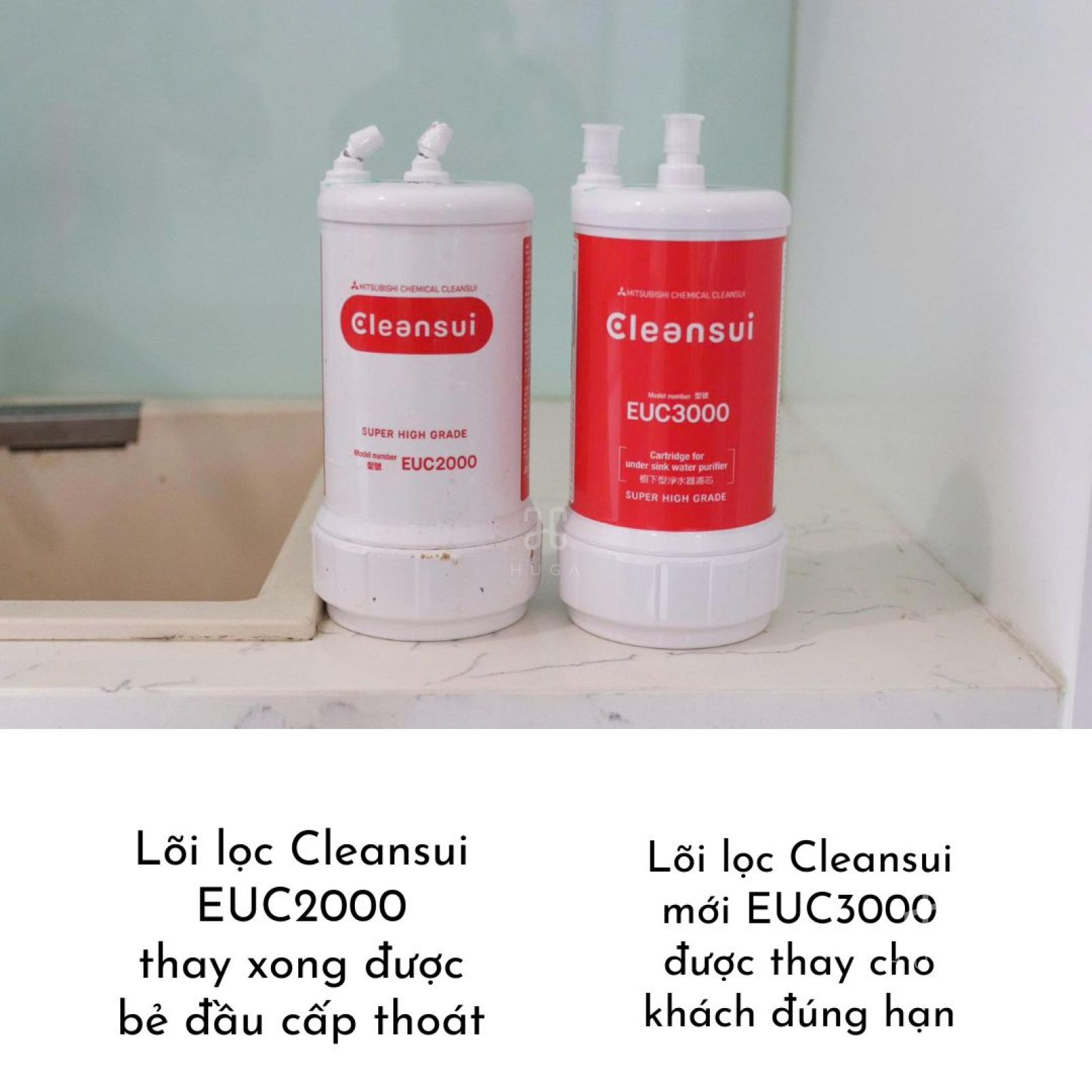 lõi lọc EUC3000 mới của cleansui chính hãng việt nam