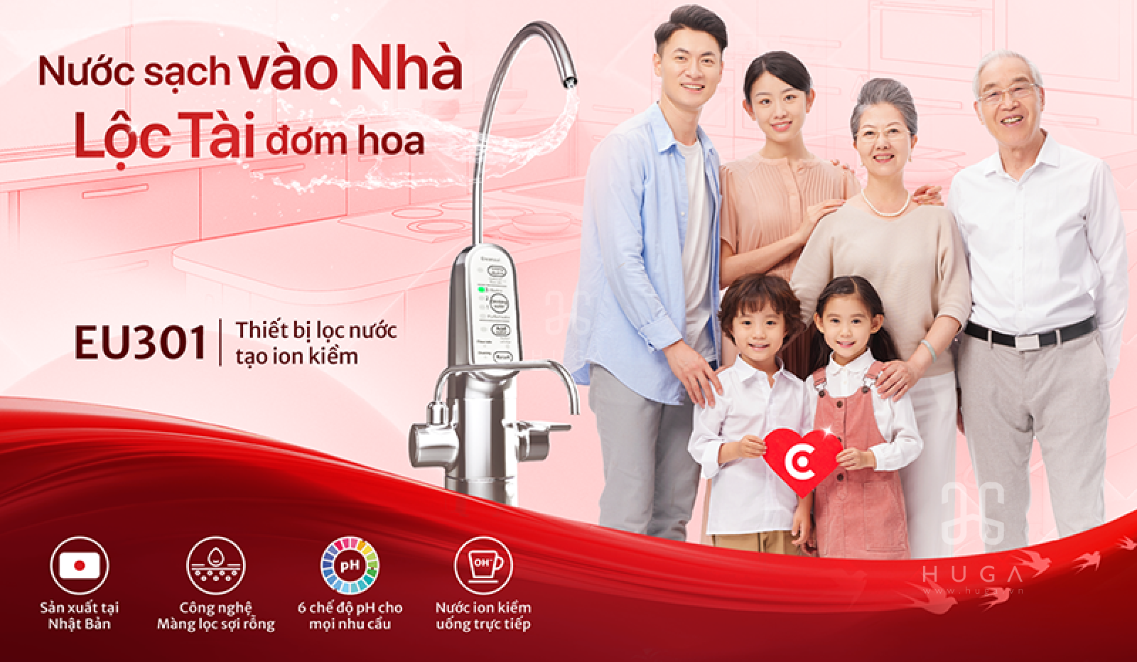 dịch vụ lọc nước mitsubishi cleansui