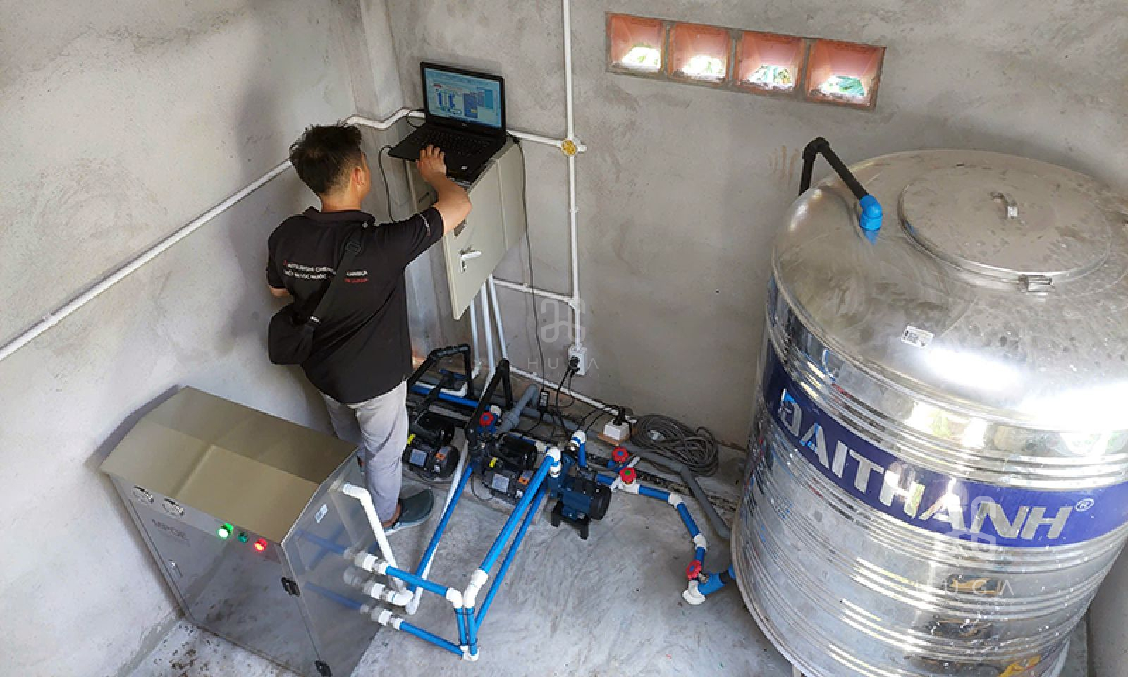 kỹ thuật cleansui lắp MPOE-S