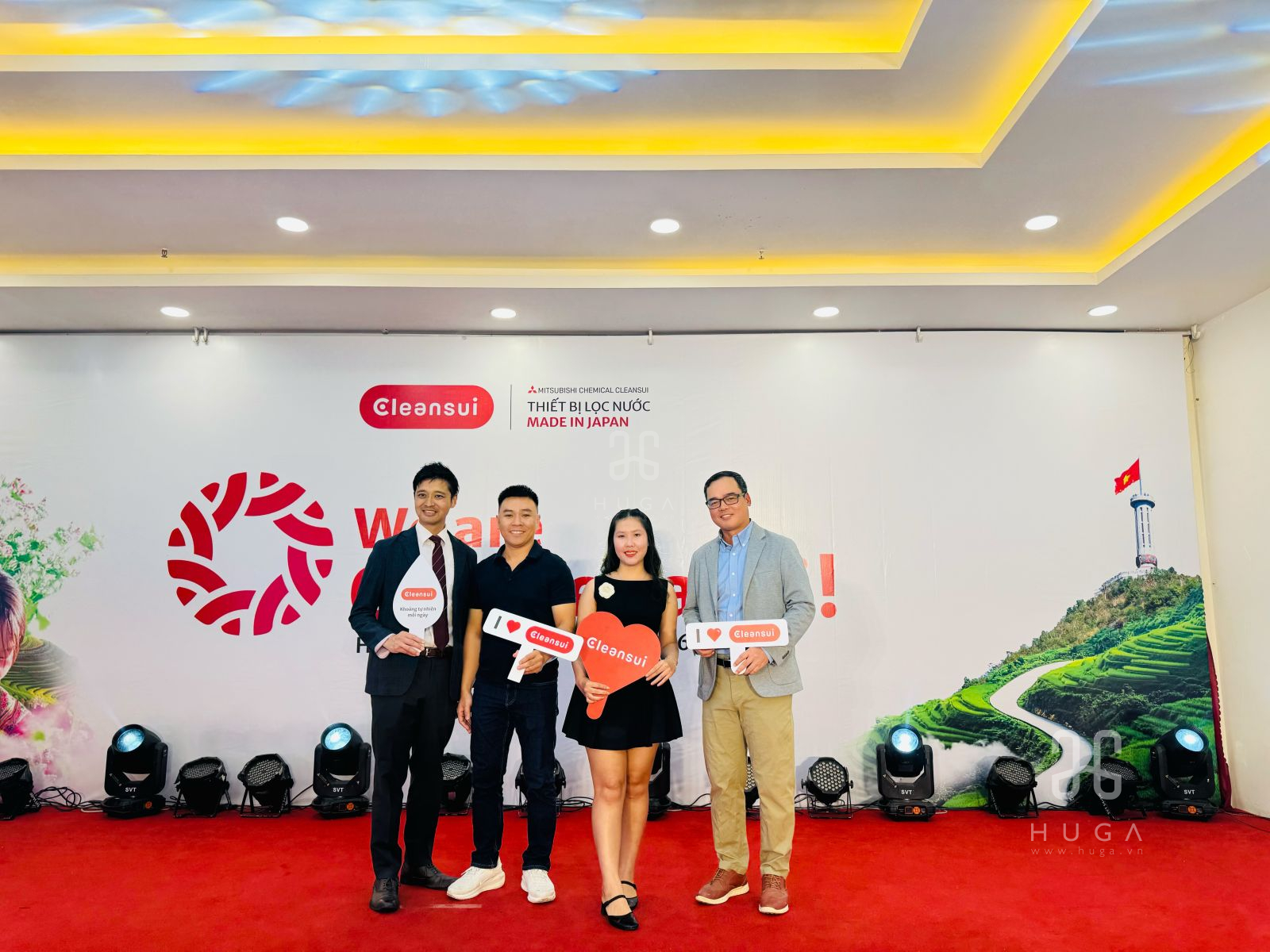 chuyến đi h&agrave; giang huga c&ugrave;ng mitsubishi cleansui