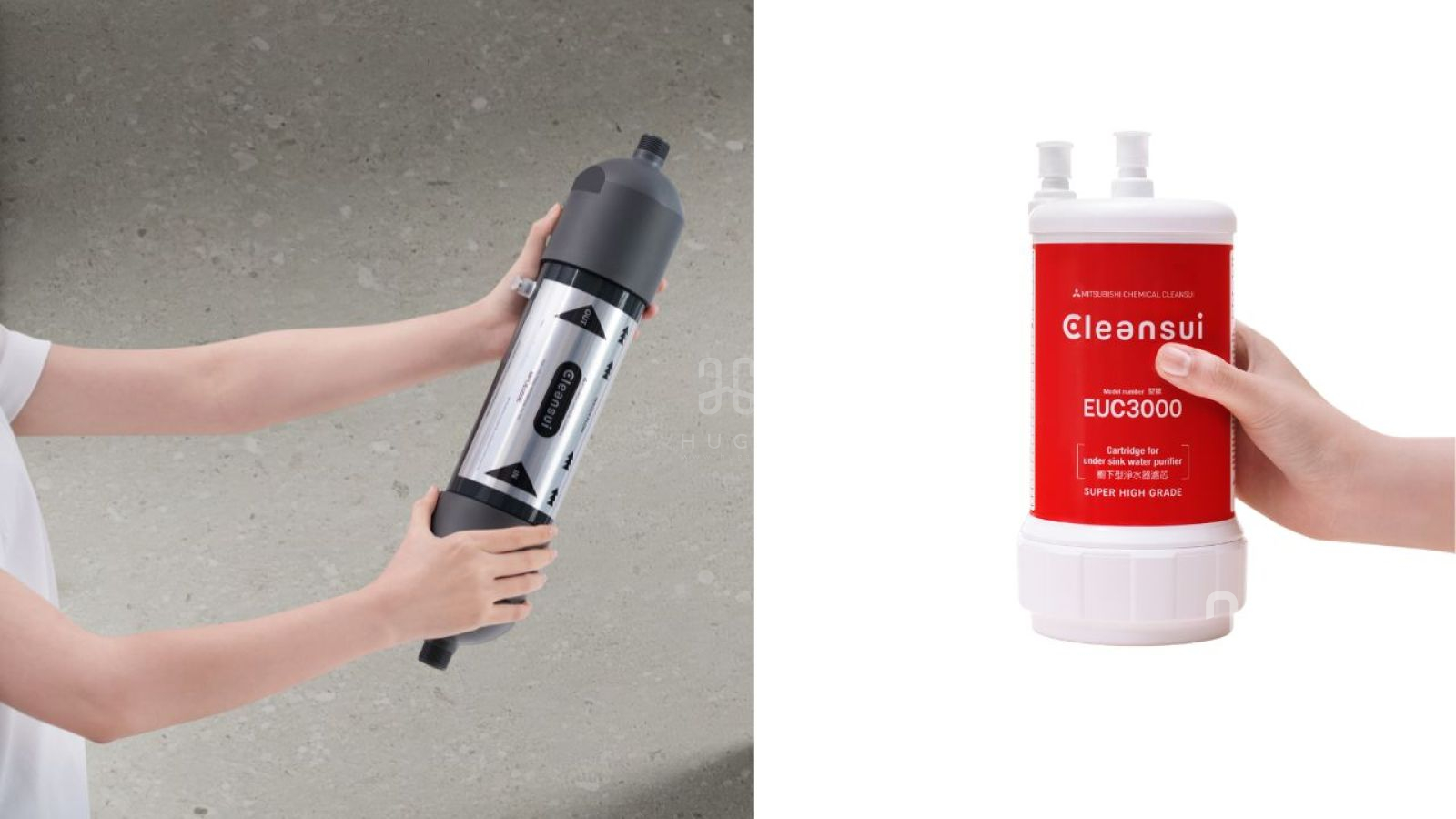 so s&aacute;nh 2 l&otilde;i lọc EU3000 v&agrave; l&otilde;i lọc MPOE050E