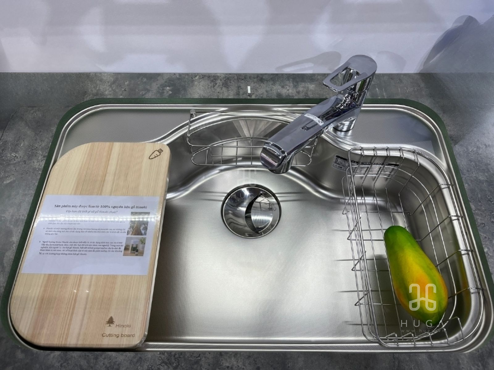 Chậu Shigeru FCM-DK kết hợp v&ograve;i KM5021T