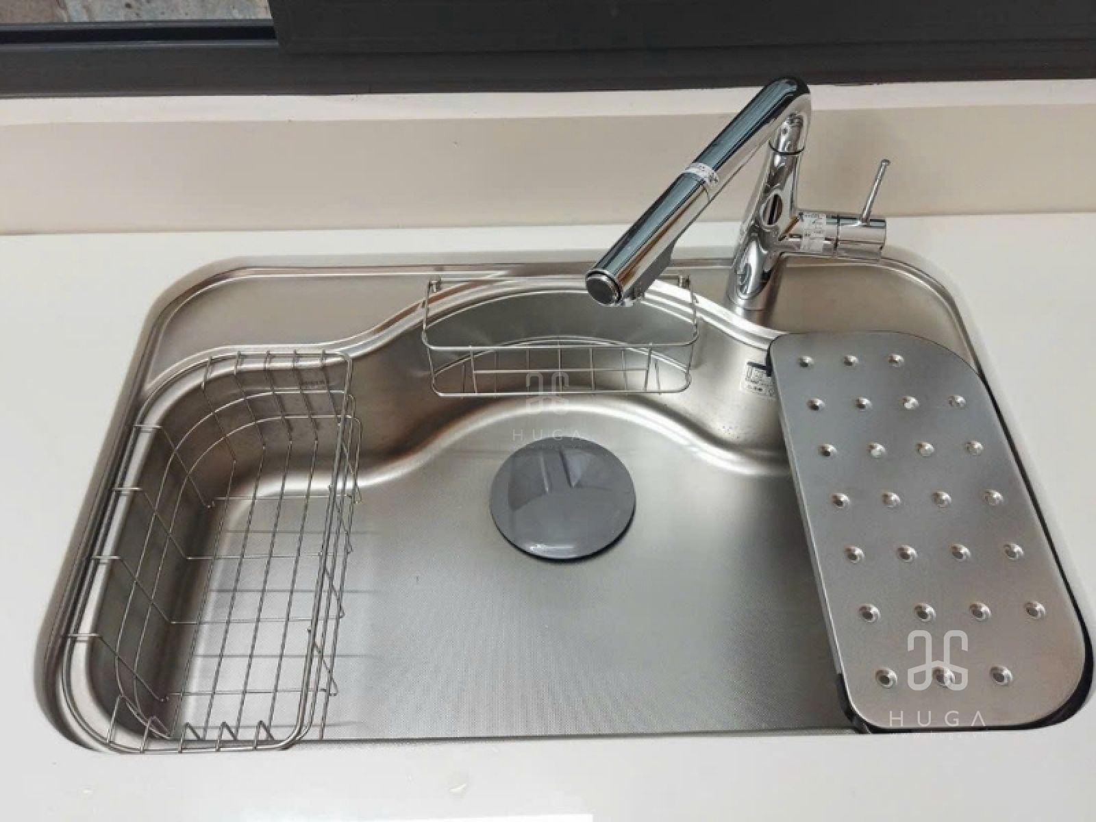 Chậu Shigeru FCM-DK kết hợp v&ograve;i KM6101EC