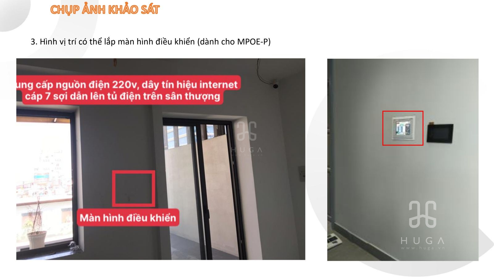 Hướng dẫn khảo sát lắp đặt MPOE