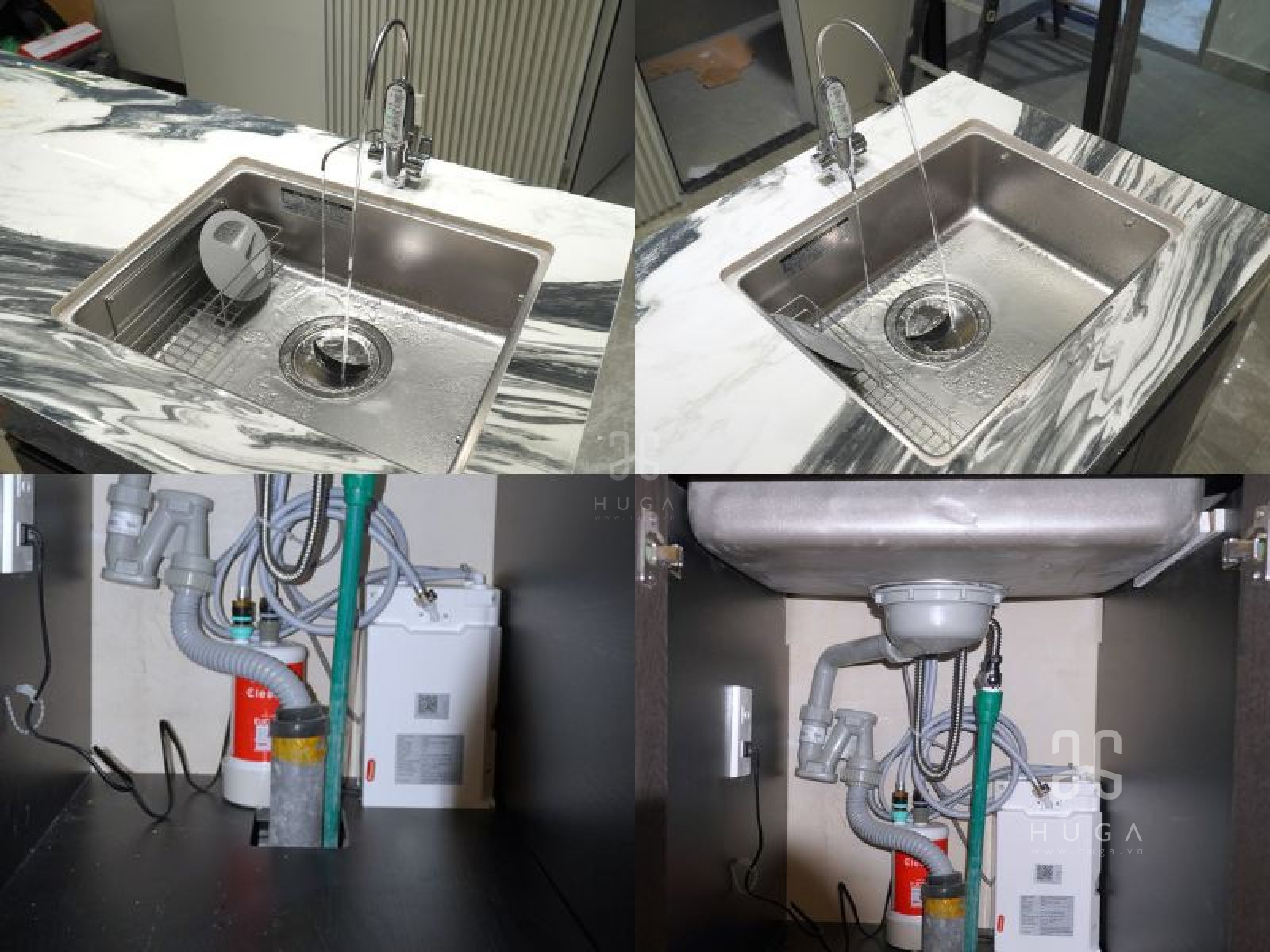 Kh&ocirc;ng gian bếp sang trọng với Cleansui EU301