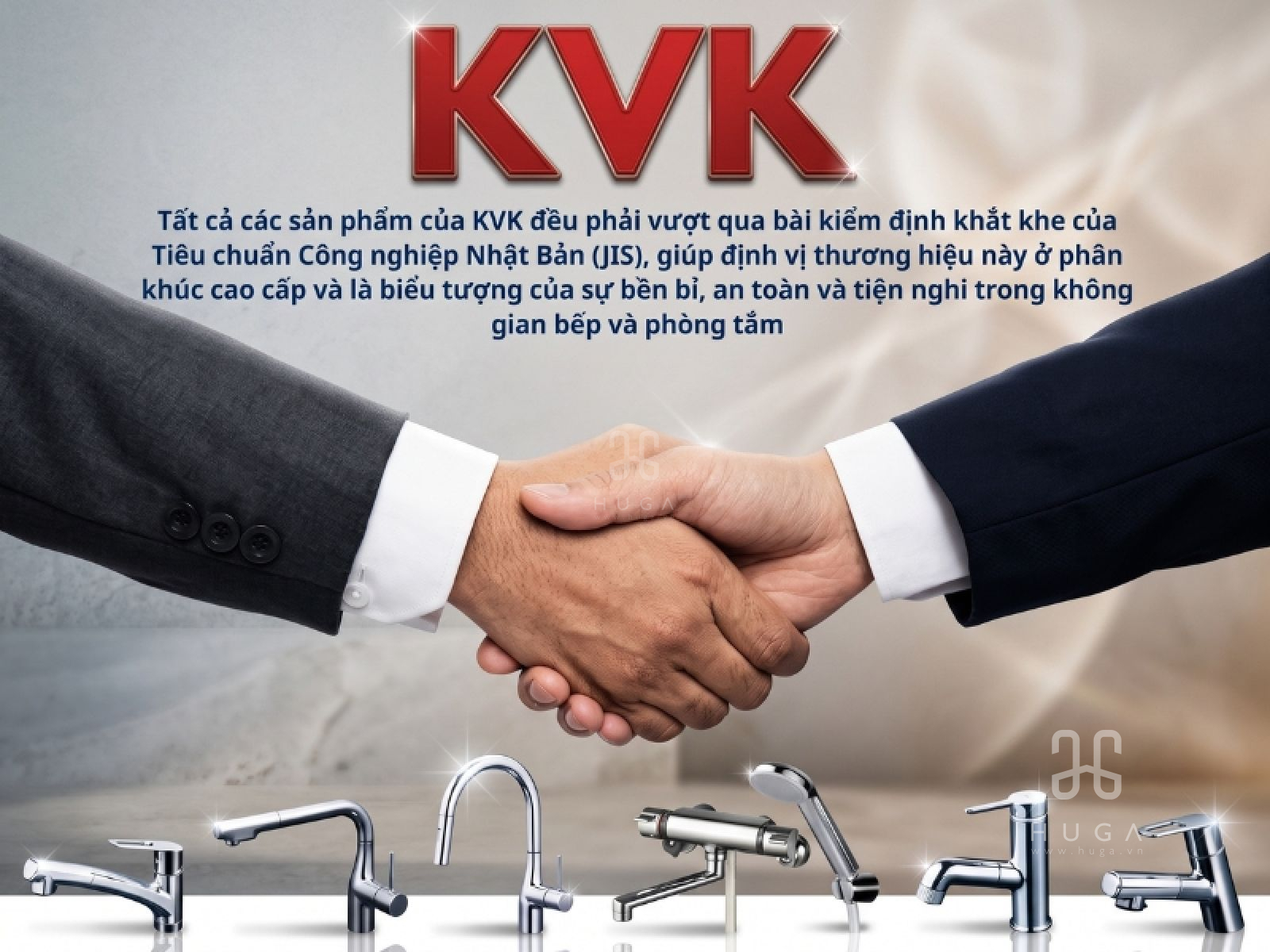 KVK l&agrave; thương hiệu đến từ Nhật Bản chuy&ecirc;n về v&ograve;i nước