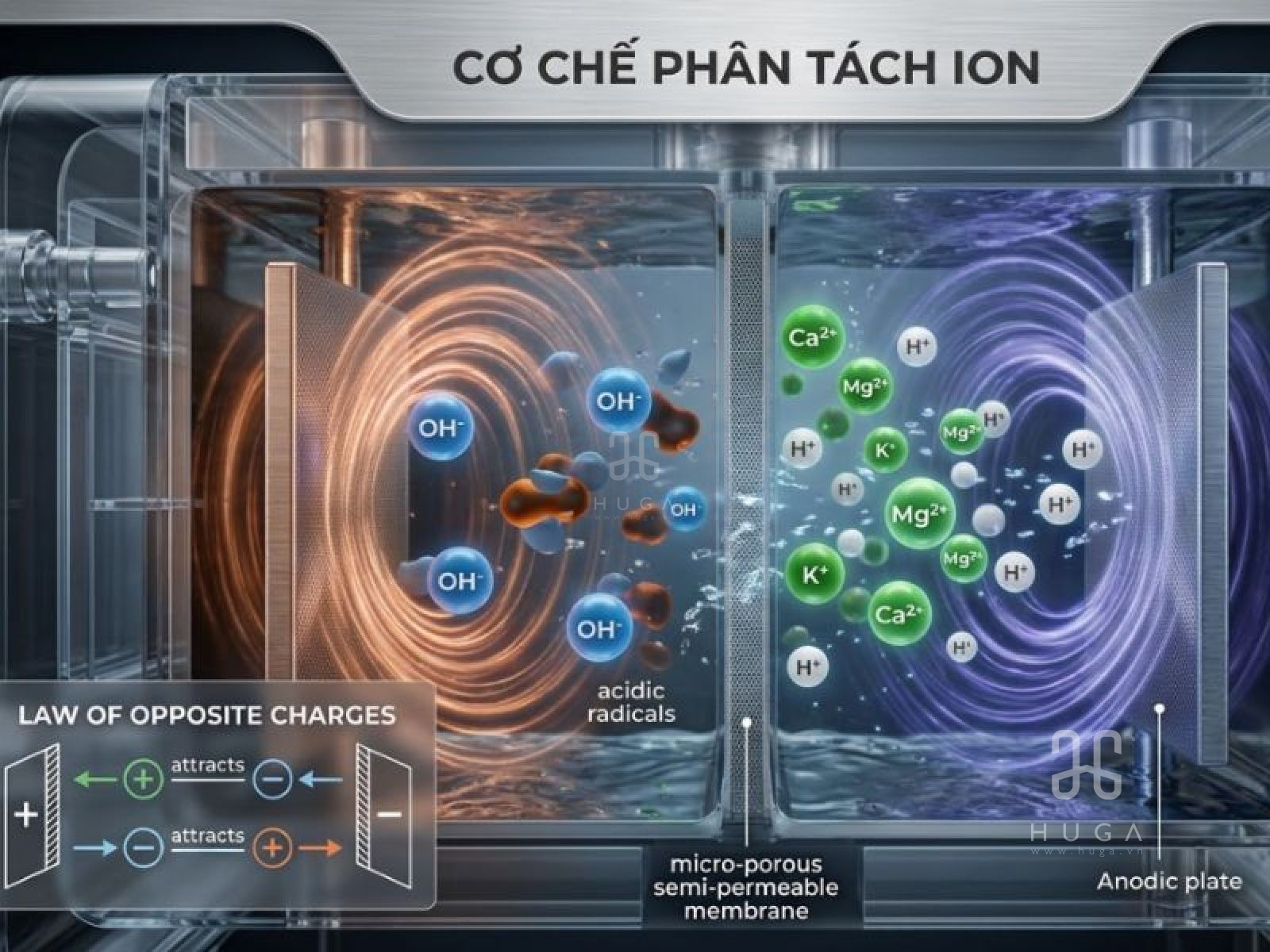 Quá Trình "Phân Loại" Nước