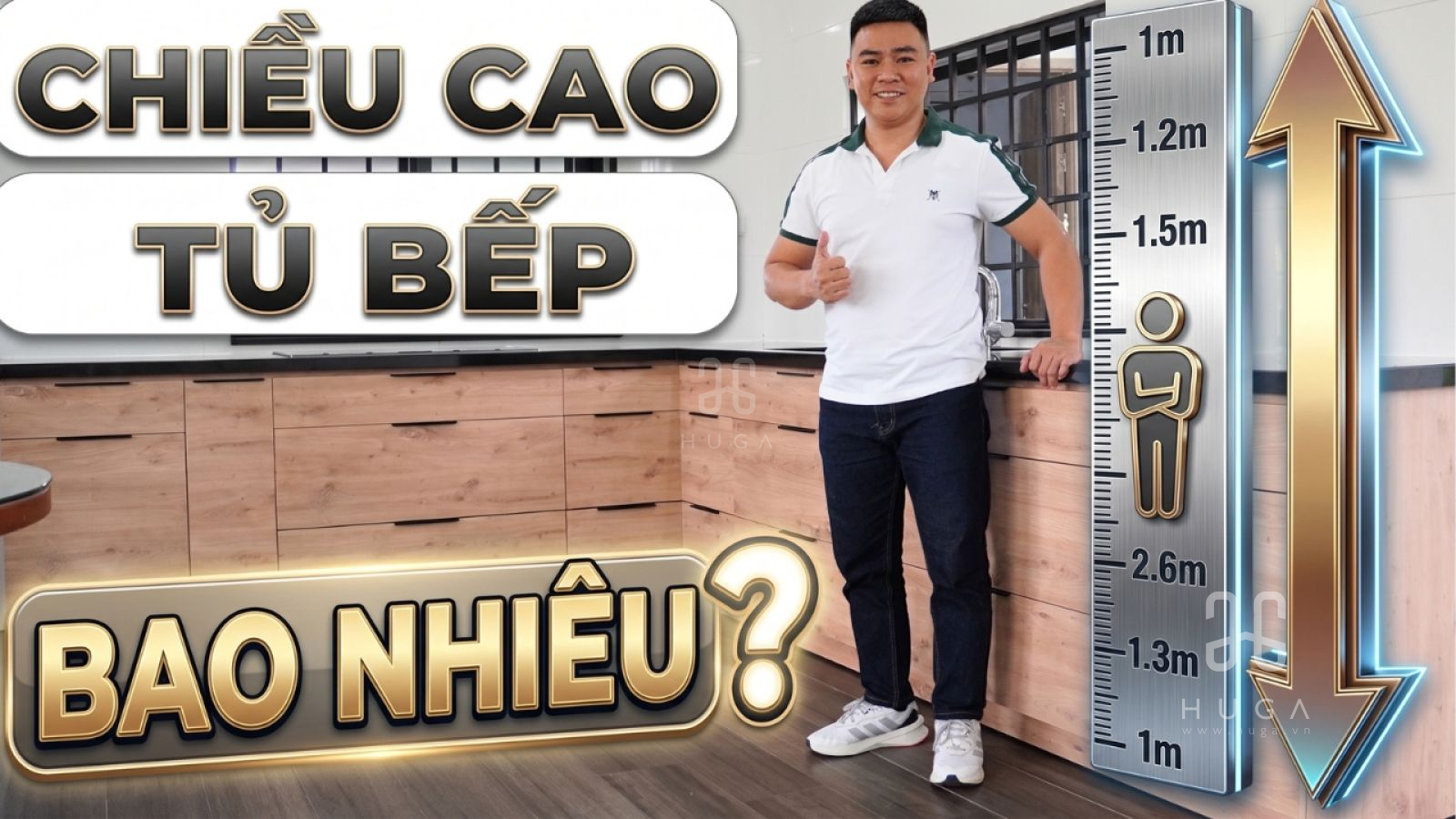 Chiều cao mặt bếp bao nhiêu là chuẩn?
