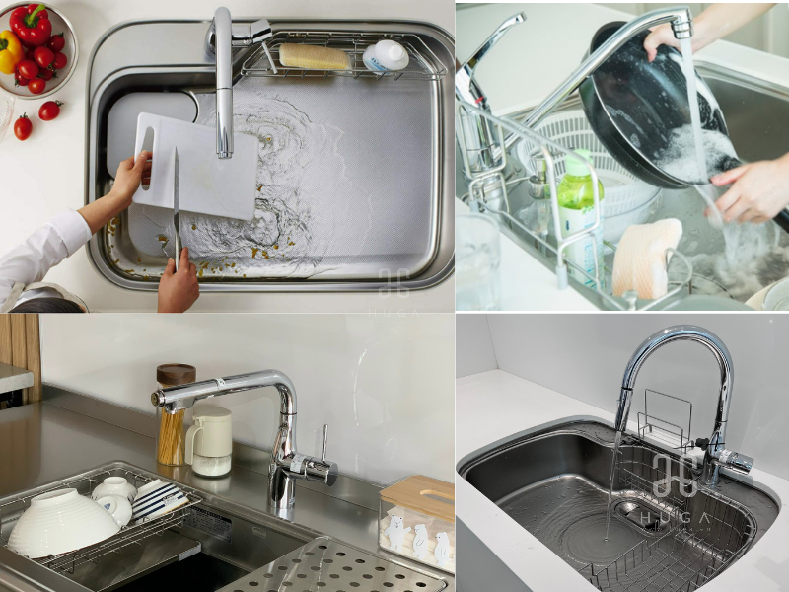 Chậu rửa 1 hộc: Nâng cao trải nghiệm bếp
