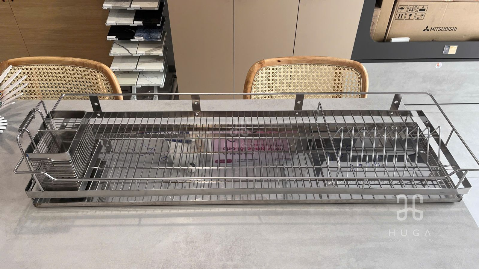 kệ chén inox 304 gia công theo nhu cầu