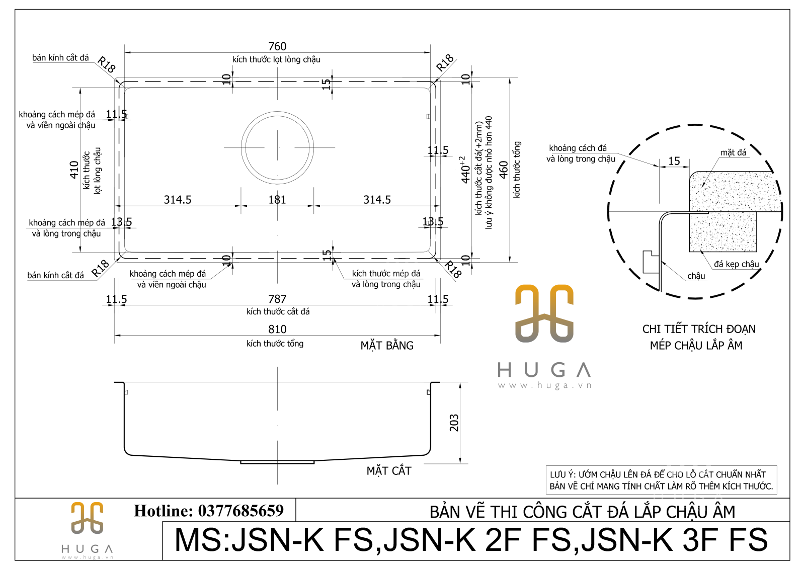 bản vẽ chậu rửa shigeru LE JSN K FS