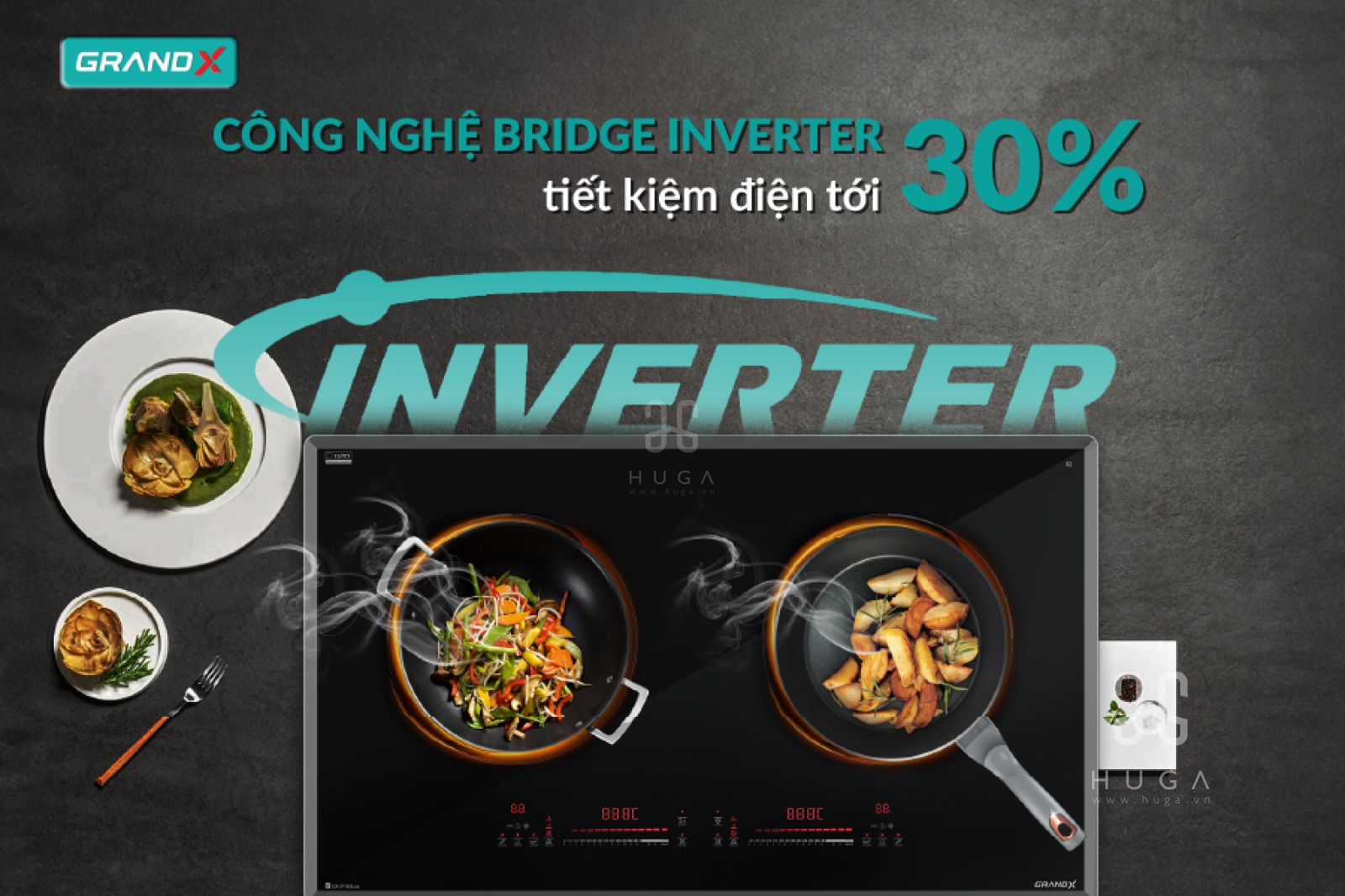 Bếp từ GrandX GX IP789LUX