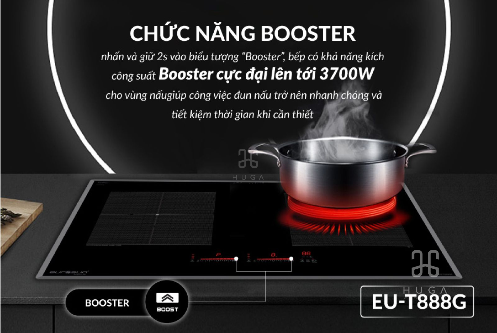 BẾP TỪ EU-T888GE