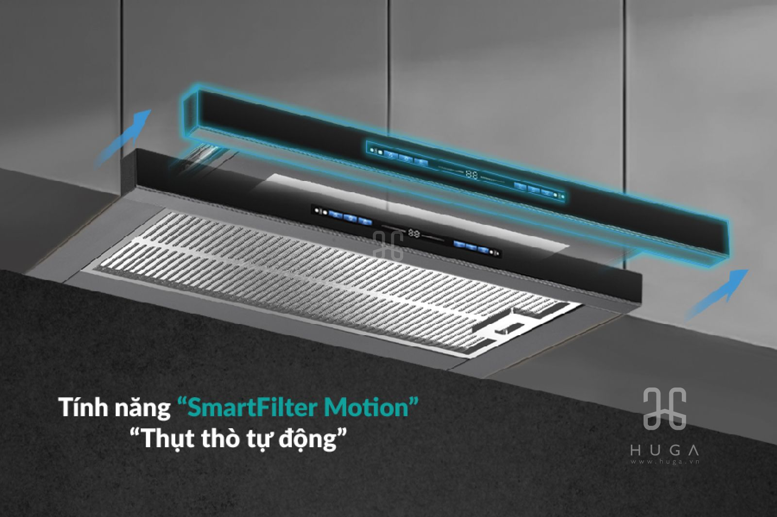 HÚT MÙI ÂM TỦ GX H70F75B