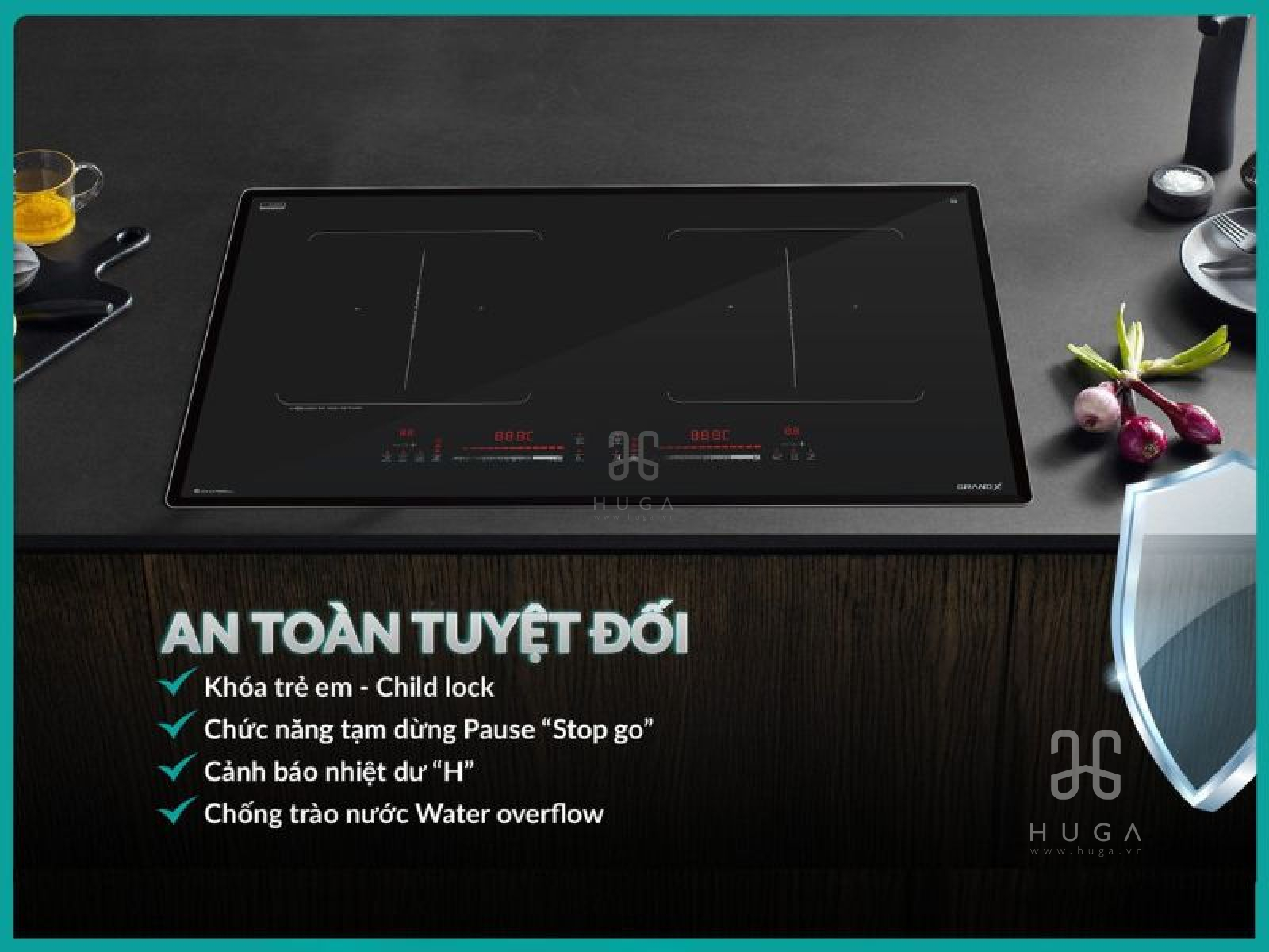 Bếp từ GrandX GX IH785TITAN