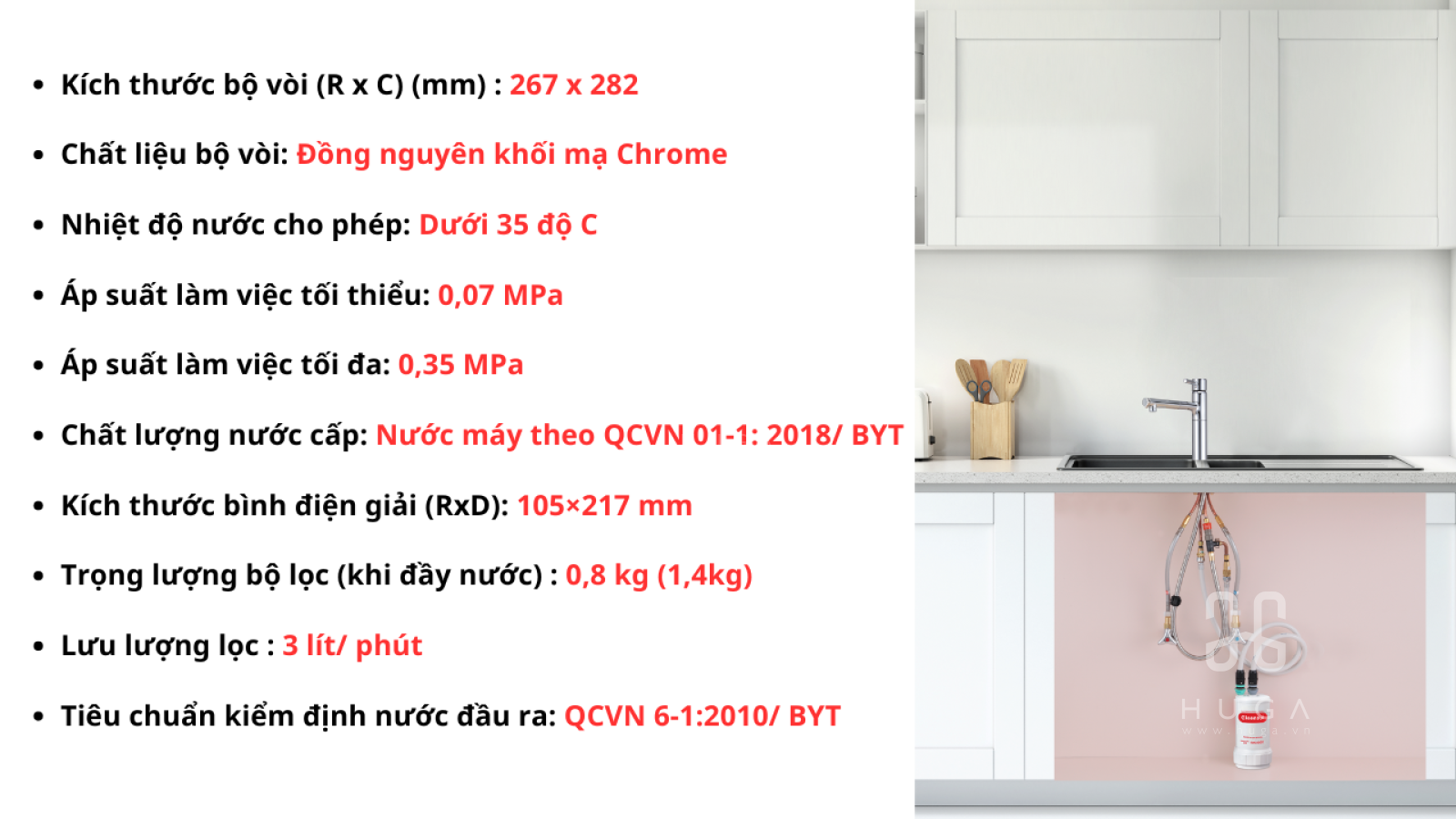 Thiết bị lọc nước tạo ion kiềm Mitsubishi Cleansui EU202