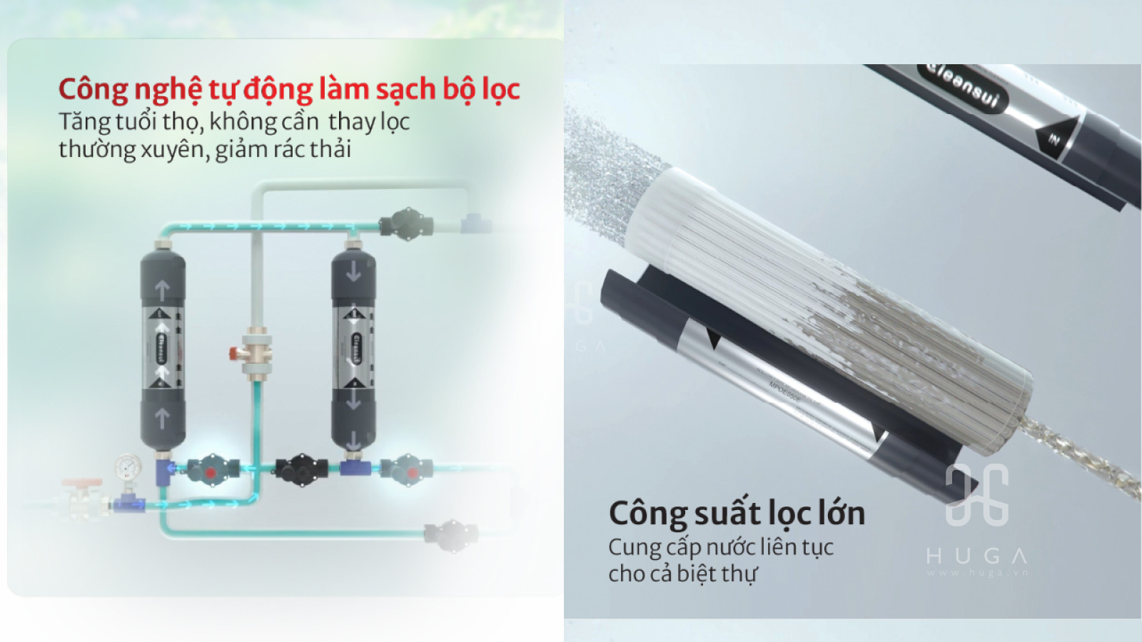 Hệ thống lọc tổng Mitsubishi Cleansui MPOE-P